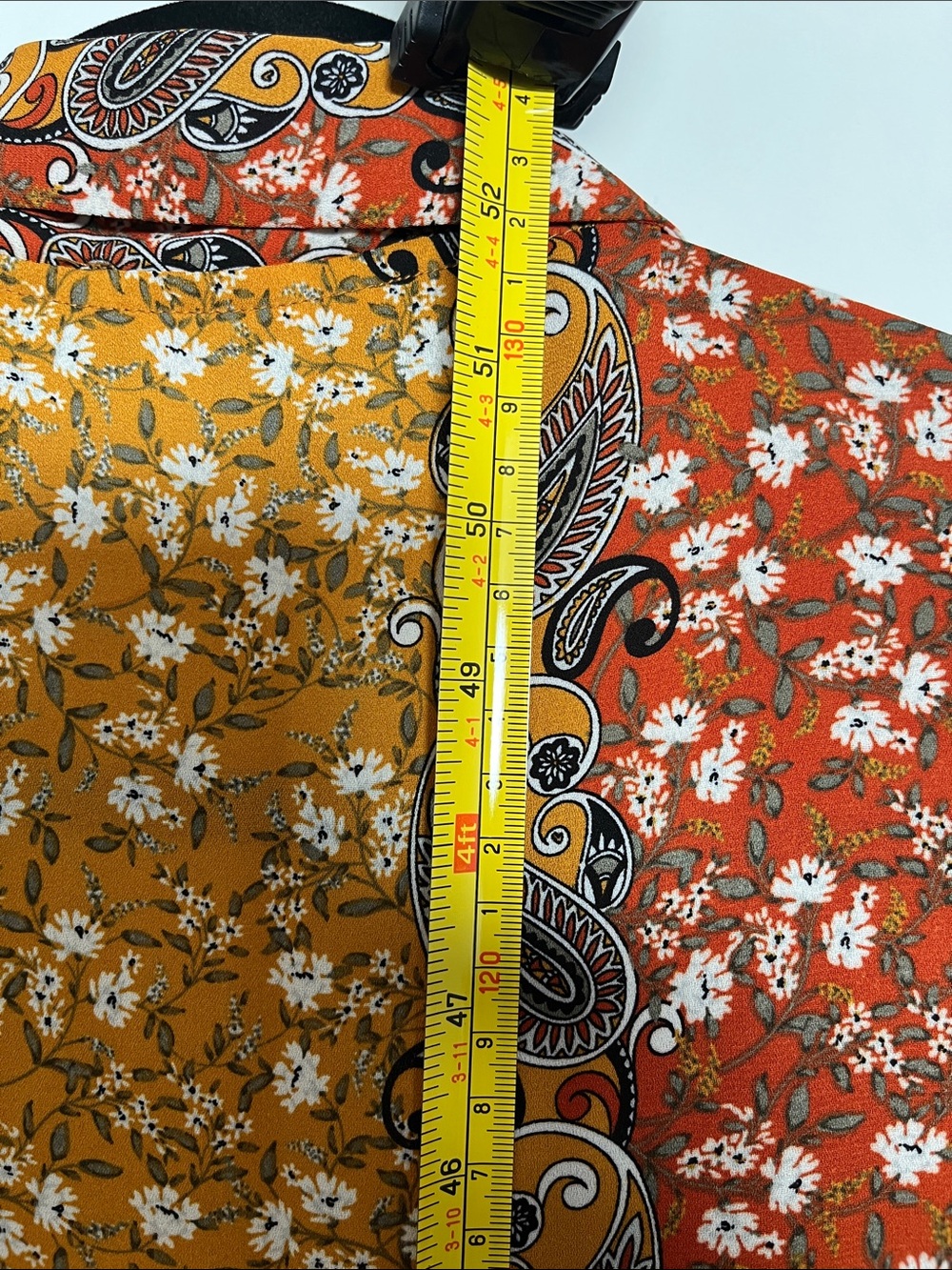 Shyanne Western Boho Patchwork Floral Duster Kimono - Multi Color - Picture 7 of 7